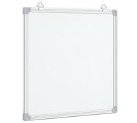 vidaXL Pizarra magnética Aluminio 40x40x1,7 cm, Pizarra magnética de borrado en seco, Pizarra magnética, Pizarra magnética