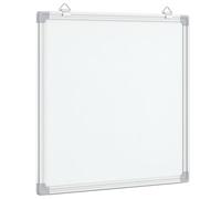 vidaXL Pizarra magnética Aluminio 60x60x1,7 cm, Pizarra magnética de borrado en seco, Pizarra magnética, Pizarra magnética