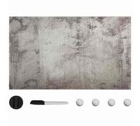 vidaXL Pizarra magnética de pared vidrio 100x60 cm