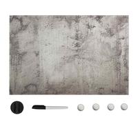 vidaXL Pizarra magnética de pared vidrio 50x30 cm