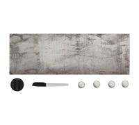 vidaXL Pizarra magnética de pared vidrio 60x20 cm