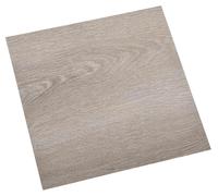 vidaXL: Placas de suelo autoadhesivas, color taupe, 30,5 x 30,5 cm, 20 unidades, PVC