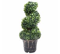 vidaXL Planta espiral de Boj artificial con macetero verde 59 cm