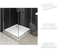 vidaXL Plato de ducha ABS, cuadrado, 90x90 cm - Recipientes para ducha