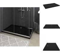 vidaXL Plato de ducha ABS, rectangular, , 80x120 cm - Platos de ducha