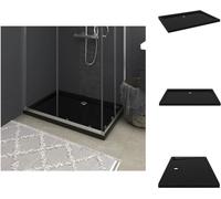 vidaXL Plato de ducha ABS rectangular, color , 80x110 cm - Platos de ducha