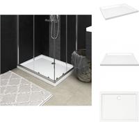 vidaXL Plato de ducha ABS rectangular de 70x90 cm - Recipientes para ducha
