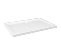 vidaXL Plato de Ducha Rectangular ABS 70x100 cm Placa Receptor Baño Color Blanco, Negro, y mas