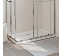 vidaXL Plato de ducha rectangular ABS 70x120 cm