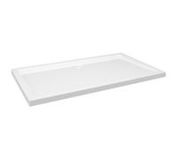 vidaXL Plato de ducha rectangular ABS, antideslizante, resistente a arañazos y manchas, 70x120 cm