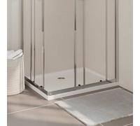 vidaXL Plato de ducha rectangular ABS 70x90 cm