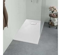 vidaXL Plato de ducha SMC blanco 120x70 cm