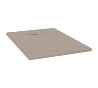 vidaXL Plato Ducha Resina Pizarra Extraplano Antideslizante 100x70 cm Color Gris, Marrón, Blanco y mas
