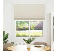 vidaXL Plisé Para Ventana Persiana 100X125cm Crema