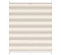 vidaXL Plisé Para Ventana Persiana 110X150cm Crema