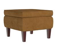 vidaXL Poggiapiedi con Gambe en Legno Marrone en