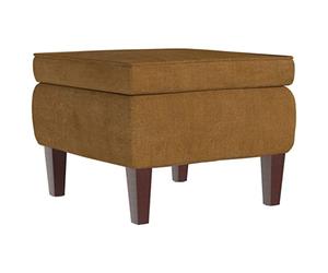 vidaXL Poggiapiedi con Gambe en Legno Marrone en