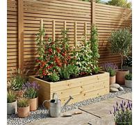 vidaXL Postes de valla 15 uds. Marrón 100 cm Madera de Pino Maciza