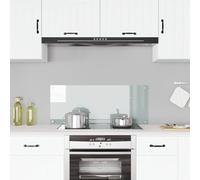 vidaXL Protector de salpicaduras cocina de vidrio templado 100x40 cm – Protección contra grasa