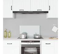 vidaXL Salpicadero de cocina de vidrio templado transparente 70x40 cm - Resistente al calor y rayaduras