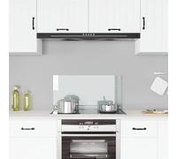 vidaXL Protector contra salpicaduras cocina Vidrio templado 80x40 cm – Fiable, práctico