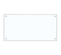vidaXL Protector contra salpicaduras cocina Vidrio templado 80x40 cm – Fiable, práctico
