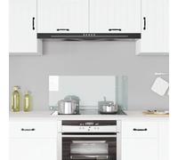 vidaXL Protector contra salpicaduras para cocina Vidrio templado 90x40 cm Protección grasa