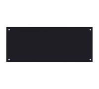vidaXL Protector Salpicaduras Cocina Vidrio Templado Negro 100x40cm Protección Herramientas Accesorios Protección Grasa al Cocinar Fiable Práctico