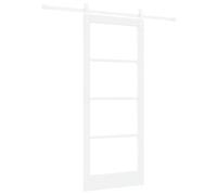 vidaXL Puerta Corredera ORKDAL 83 x 202 cm | Un estilo sencillo que se adapta a cualquier decoración, Protege tu privacidad y deja entrar la luz,