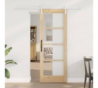 vidaXL Puerta Corredera ORKDAL Natural 73,5 x 198,5 cm