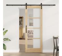 vidaXL Puerta Corredera ORKDAL Natural 73,5 x 198,5 cm