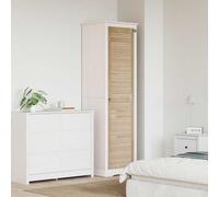 vidaXL Puerta de Armario con puerta Natural 201 x 2,1 x 49,5 cm
