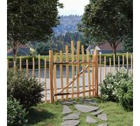 vidaXL Puerta de cerca arqueada 100 x 120 cm