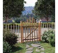 vidaXL Puerta de cerca arqueada 100 x 120 cm