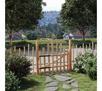 vidaXL Puerta de cerca arqueada 100 x 90 cm