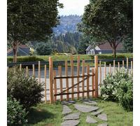 vidaXL Puerta de cerca arqueada 100 x 90 cm