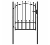 vidaXL Puerta de cerca con picos EMMEN 100 x 125 cm