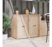 vidaXL Puerta de cocina MEPPEL 2 pcs Crema 50 x 9 x 82 cm