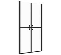 vidaXL Puerta de Ducha Claras ESG 71x190 cm Cabina Cuarto de Baño Aseo Mampara Color Plateado, Negro, y mas
