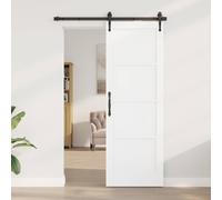 vidaXL Puerta Interior 73,5 x 211 cm Madera contrachapada Blanco