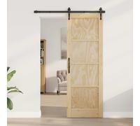 vidaXL Puerta Interior 73,5 x 211 cm Madera contrachapada Natural