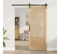 vidaXL Puerta Interior 86 x 211 cm Madera contrachapada Natural