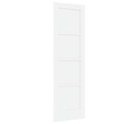 vidaXL Puerta Interior 61 x 198,5 cm Madera contrachapada Blanco