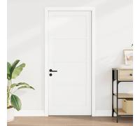 vidaXL Puerta Interior ORKDAL 83 x 202 cm Madera contrachapada Blanco