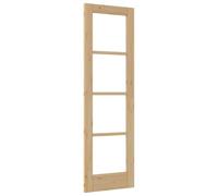 vidaXL Puerta interior ORKDAL Marrón 61 x 198,5 cm – Moderna para dormitorio y divisor de espacios
