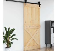 vidaXL Puerta NARVIK 100 x 210 cm Natural