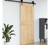 vidaXL Puerta NARVIK 95 x 210 cm Natural