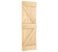 vidaXL Puerta NARVIK 70 x 210 cm Natural