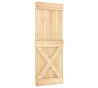 vidaXL Puerta NARVIK 80 x 210 cm Natural