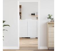 vidaXL Puertas batientes 2 uds. 80 x 40 cm Madera de Pino Maciza